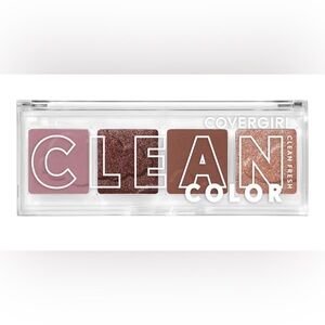 COVERGIRL Clean Color Eyeshadow Palette MELLOW MAUVE